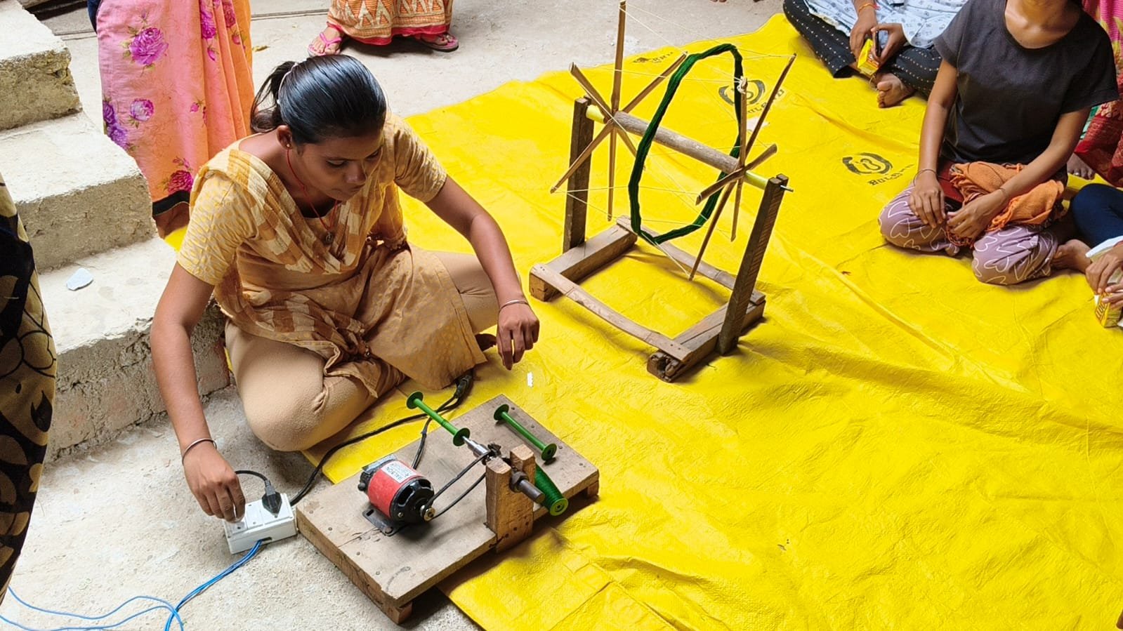 Traditional Ikat Process